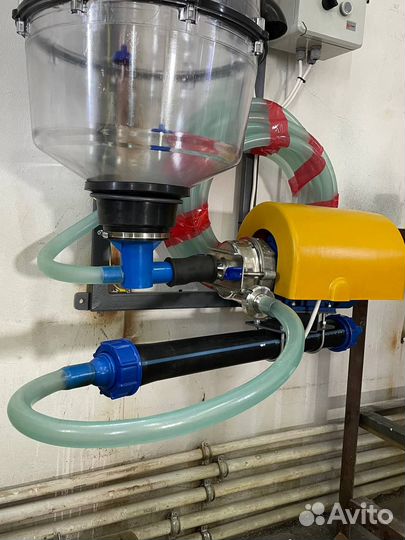 Молокоприёмный узел (Молокоопорожнитель) для коров