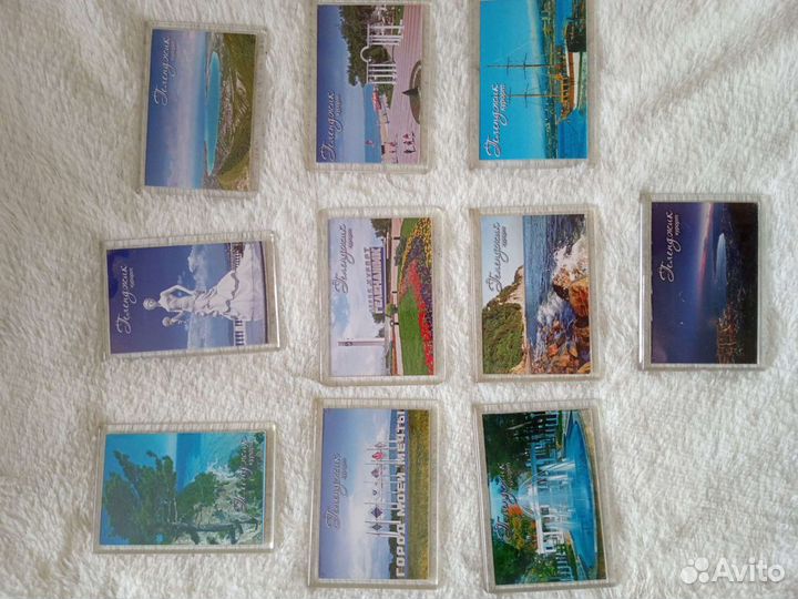 Значки Геленджик коллекция 10 шт