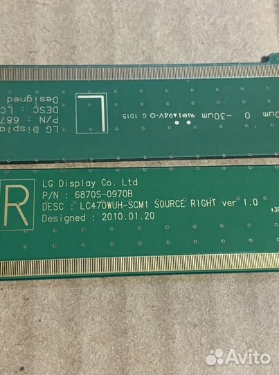 LG 47LD450-ZA планки матриц