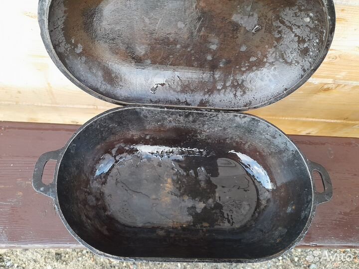 Утятница чугунная СССР 4,5 л