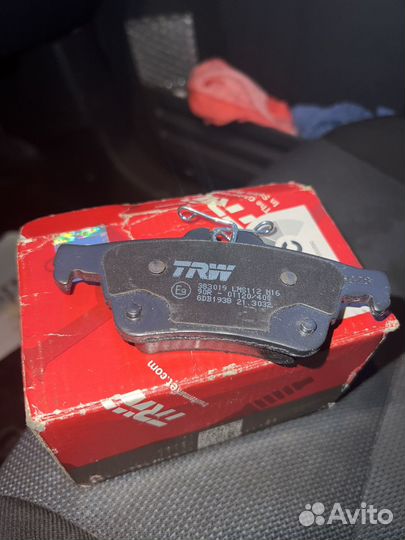 Колодки TRW GDB 1938