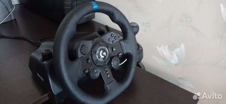 Руль logitech G923 + кпп