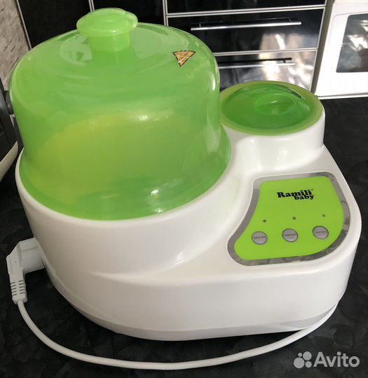 Стерилизатор-подогреватель бутылочек Ramili Baby
