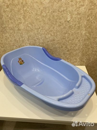 Ванночка для купания+ горка+ стульчик для купания