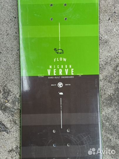 Сноуборд 135 гибрид Flow micron verve