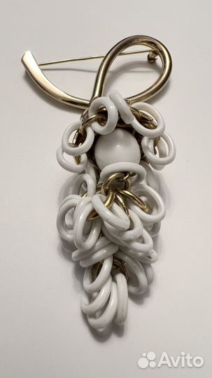 Винтажная брошь кисть napier США