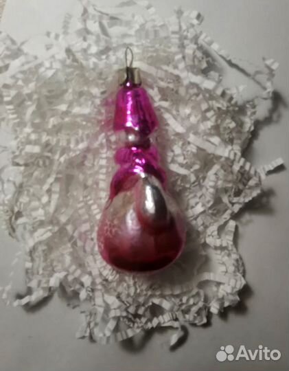 Елочная игрушка СССР