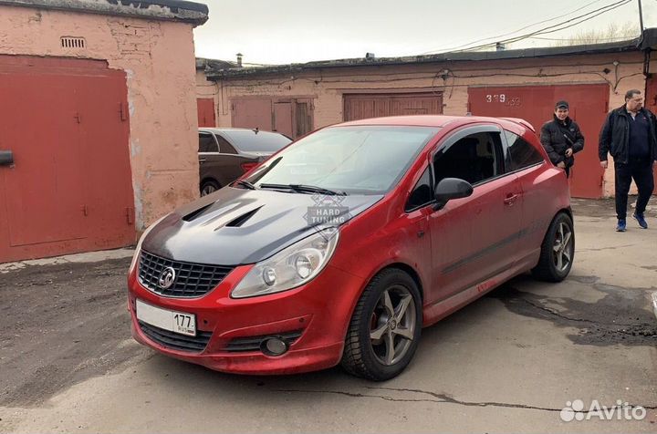 Капот HT Opel Corsa D