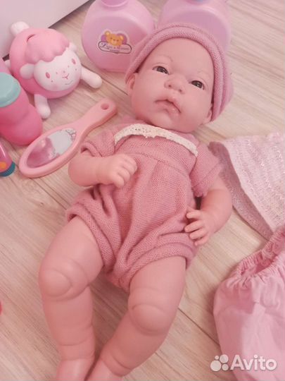 Кукла пупс и набор аксессуаров