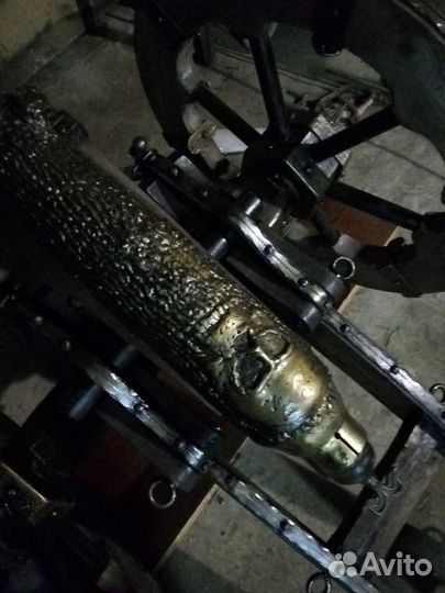 Пушка пиратская, стилизация под старину