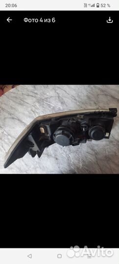 Оптика передняя Рено Меган 2