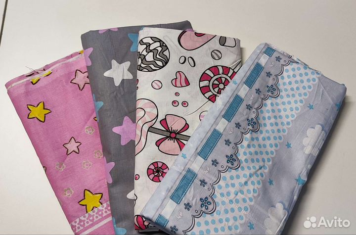 Отрезы ткани (набор для пэчворка)