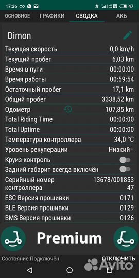 Электрический самокат xiaomi