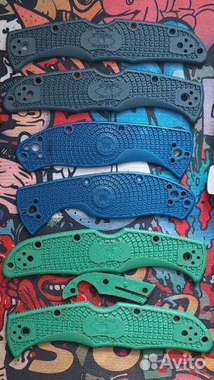 Spyderco Endura Tenacious накладки ориджинал