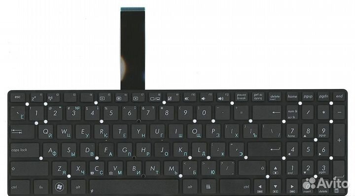 Новая клавиатура ноутбука Asus K55,K75, X751,R700