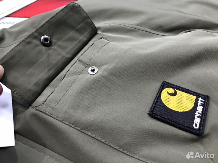 Куртка зимняя carhartt плотная мужская