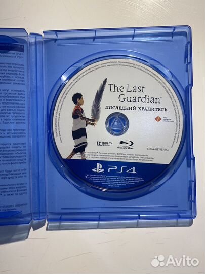 The last guardian последний хранитель ps4 диск