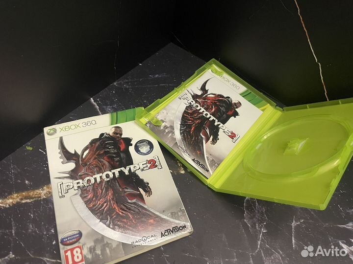 Комплект Prototype 2 Xbox 360