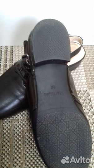 Туфли для девочки летние 36