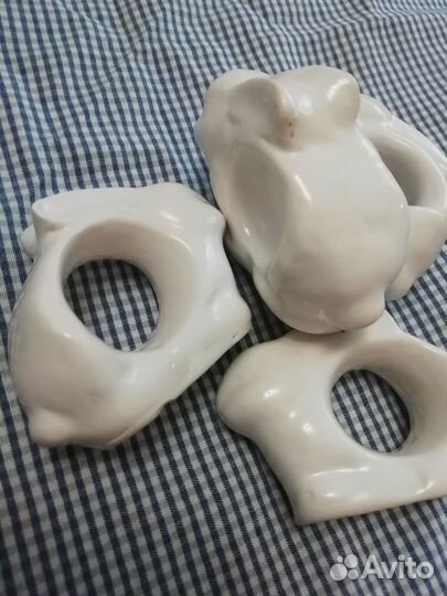 Набор из 4 колец для салфеток