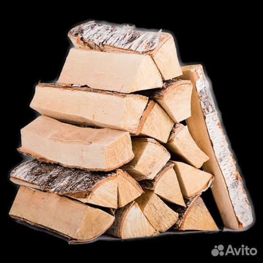 Дрова березовые колотые