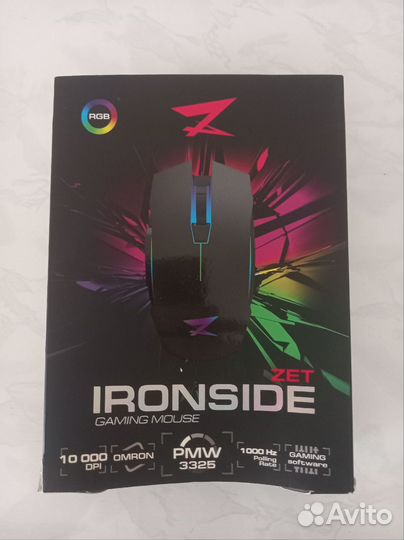 Мышь проводная ZET gaming Ironside