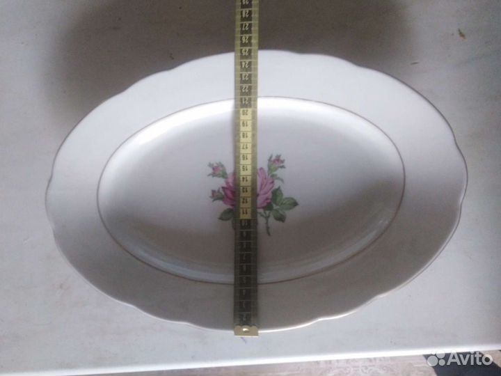 Блюдо фарфоровое гдр