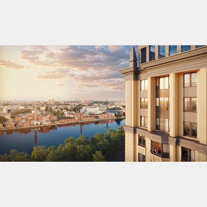 3-к. квартира, 97 м², 2/23 эт.