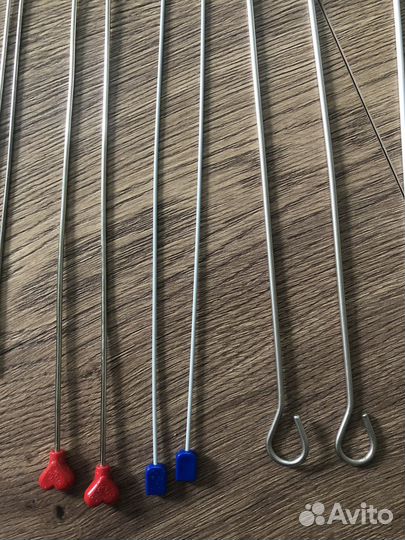 Спицы и крючки для вязания