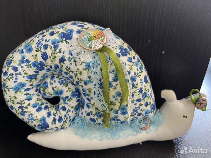 Улитка из ткани