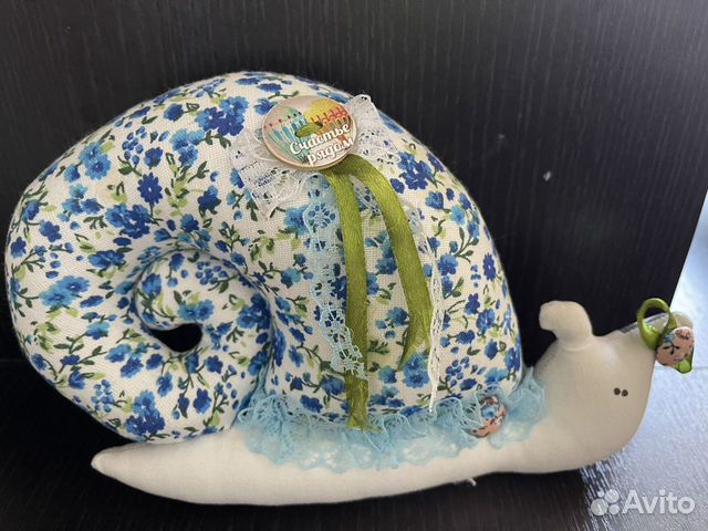 Улитка из ткани