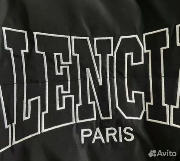 Пуховик Balenciaga 24FW Logo Puffer Long