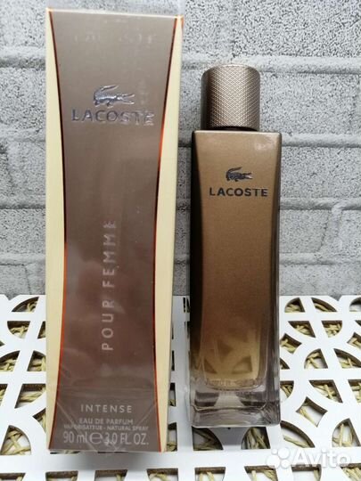 Парфюмерная вода lacoste pour femme intense