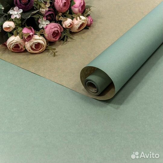 Оберточная крафт бумага (рулонами)