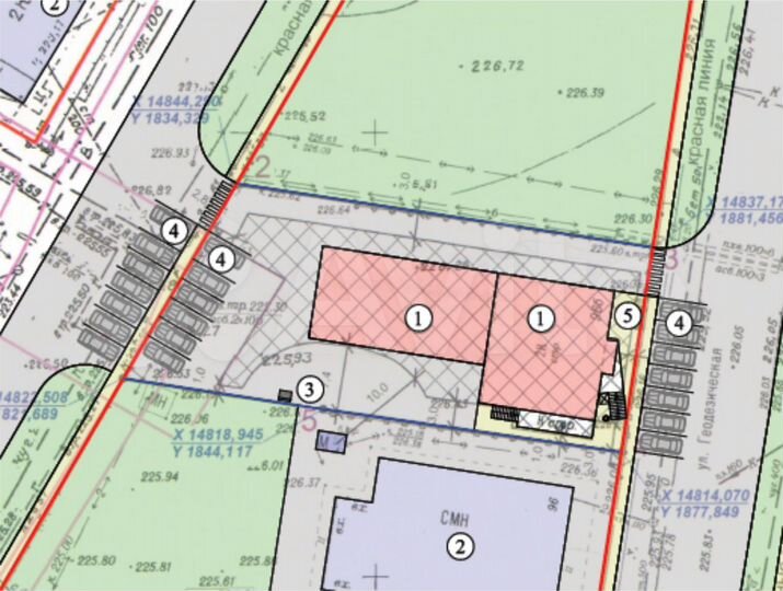 Административное здание (Незавершенное), 787 м²