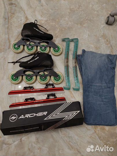 Профессиональные коньки с роликами Archer