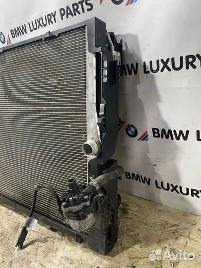 Кассета радиаторов бмв х5 N63 S63