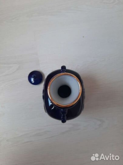 Штоф, графин для вина Кобальт Возрождение