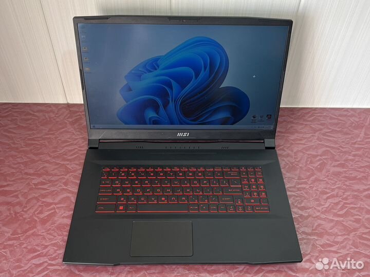 Ноутбук msi gf76 katana 17
