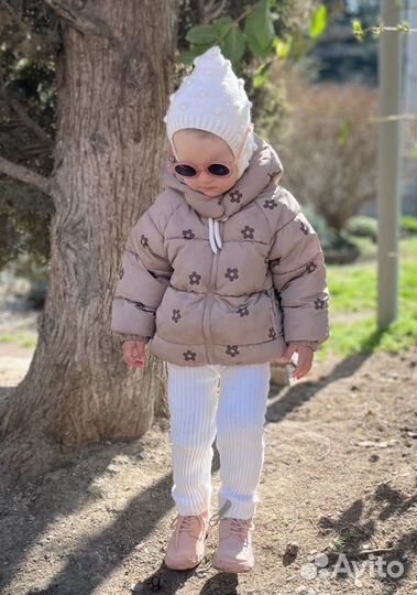 Дутая куртка Zara для девочки 2-3 года