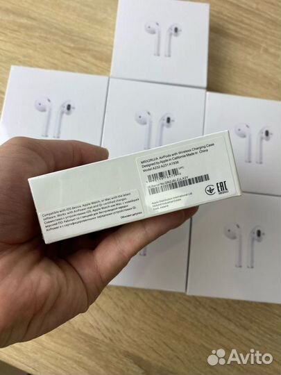 Airpods 2/3/Pro2/Max новые гарантия