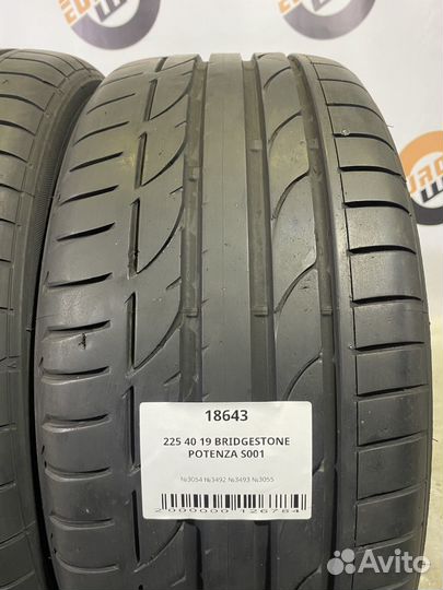 Bridgestone Potenza S001 225/40 R19