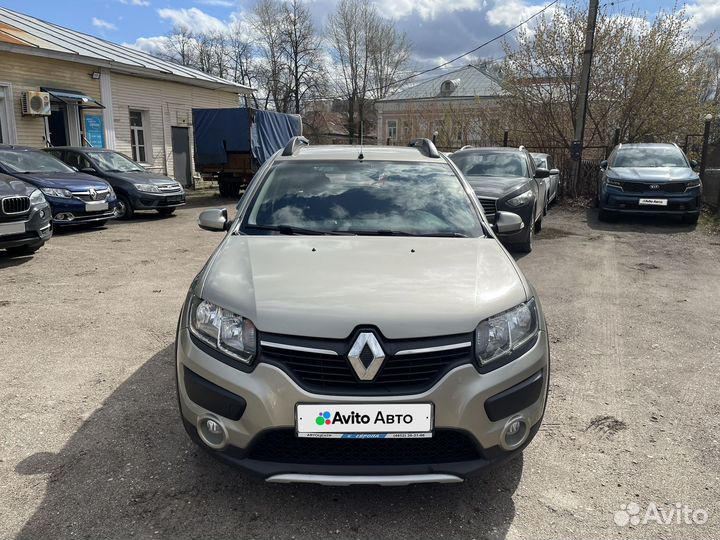 Renault Sandero Stepway 1.6 МТ, 2015, 99 000 км