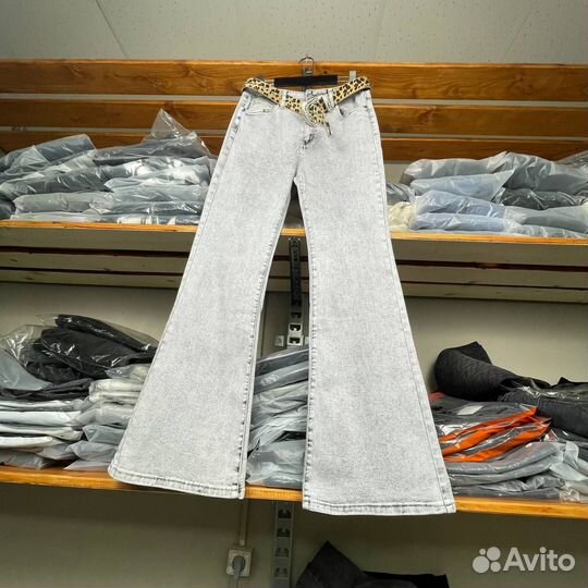 Джинсы клеш Rick Owens Shadow Cut Wideleg