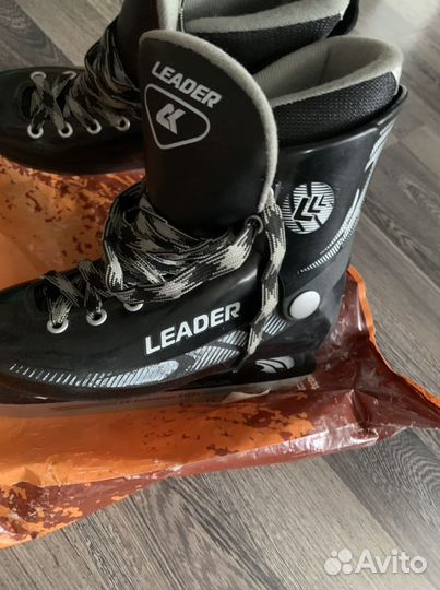 Коньки leader