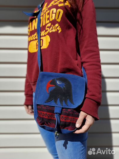 Сумка натуральная кожа