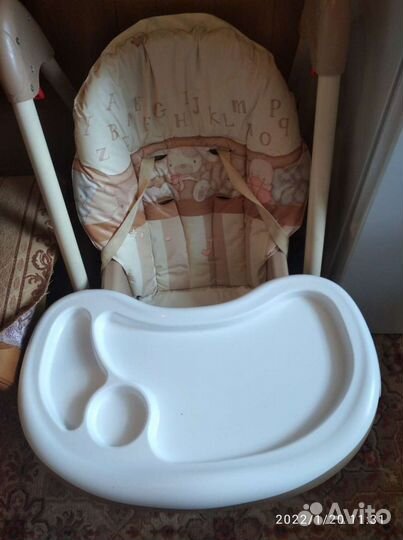 Стульчик для кормления трансформер globex космик