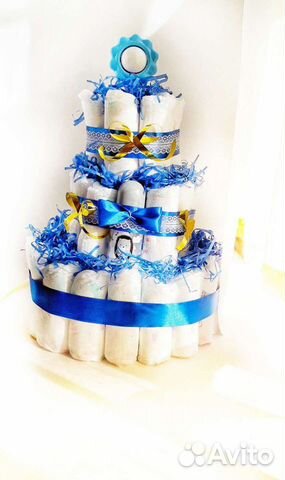 Торт из памперсов