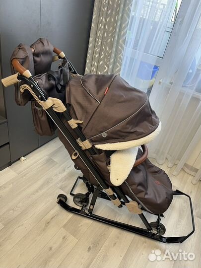 Санки коляска nika kids