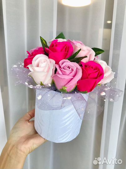 Шикарные букеты из мыла